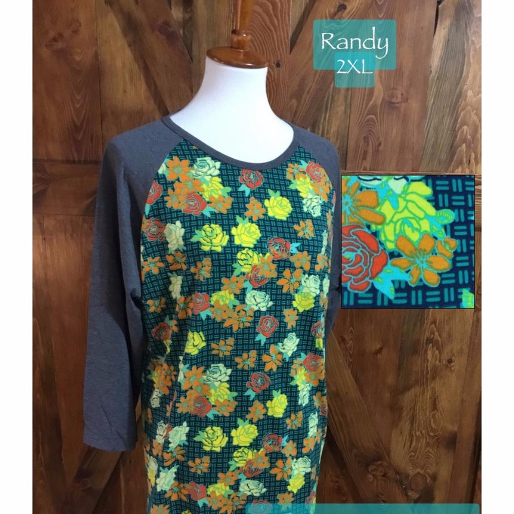 LULAROE RANDY Womens Size 2X MSRP $35 for $15 BNWT